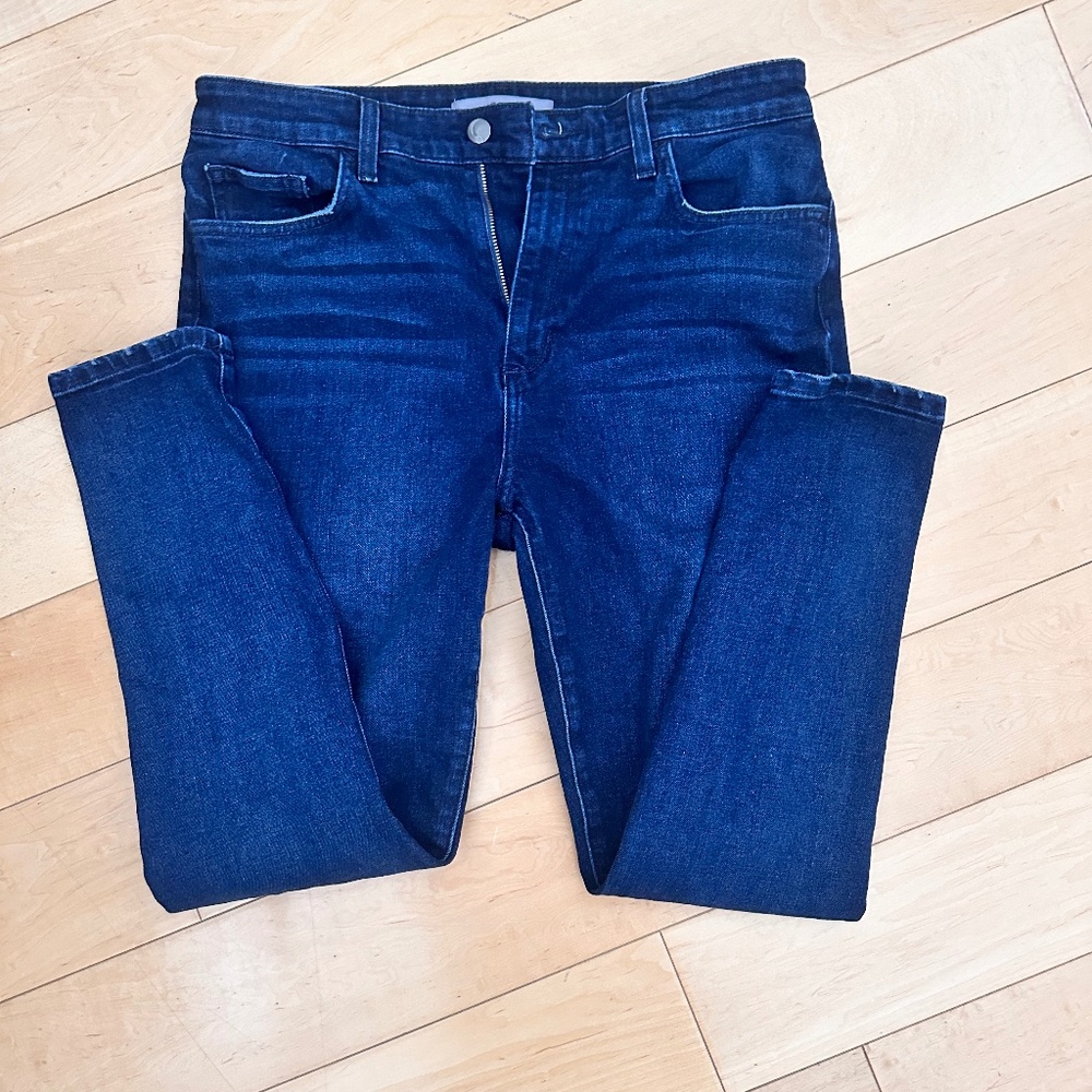 Joe’s ladies high rise skinny blue denim jeans